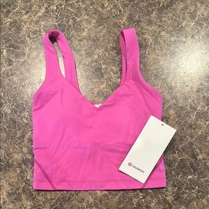 Lululemon Athletica Pink Performance Sports Bra